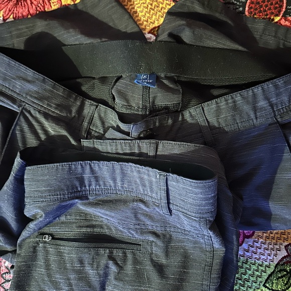 George Black and Gray Striped Pants - Picture 1 of 2